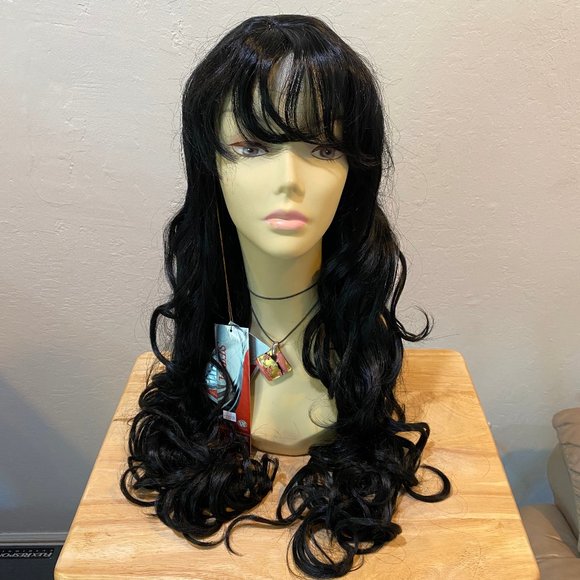 #123 SEPIA SYNTHETIC WIG - Picture 1 of 6